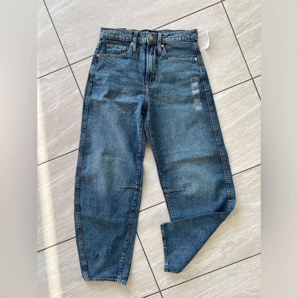 Barrel jeans woman